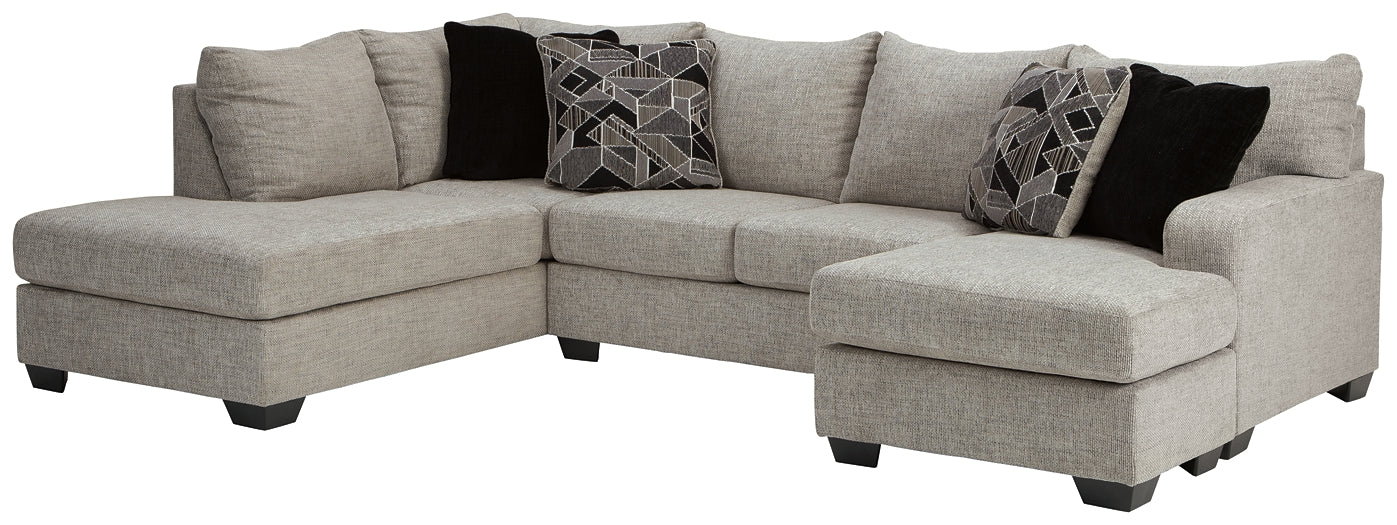 Megginson 2-Piece Sectional with Chair and Ottoman - Image 2