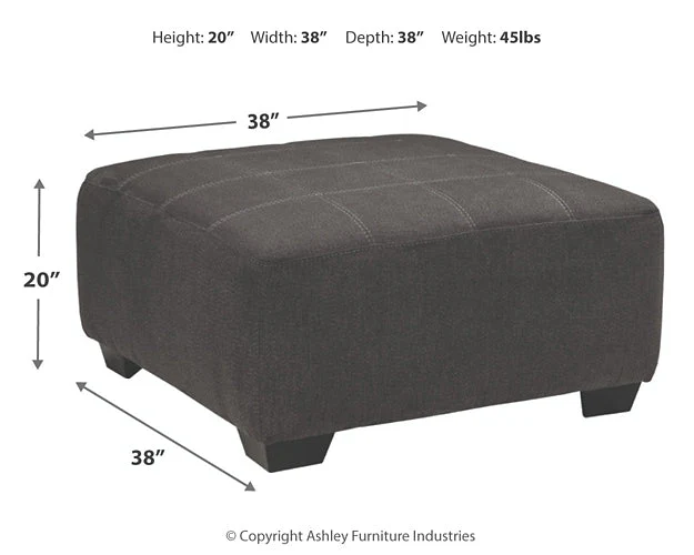 Ambee 3-Piece Sectional with Ottoman - Image 6