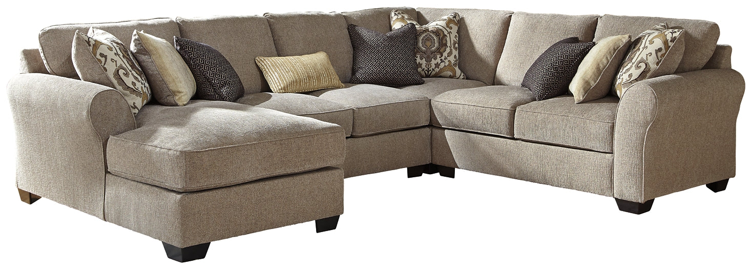 Pantomine 4-Piece Sectional with Ottoman - Image 2