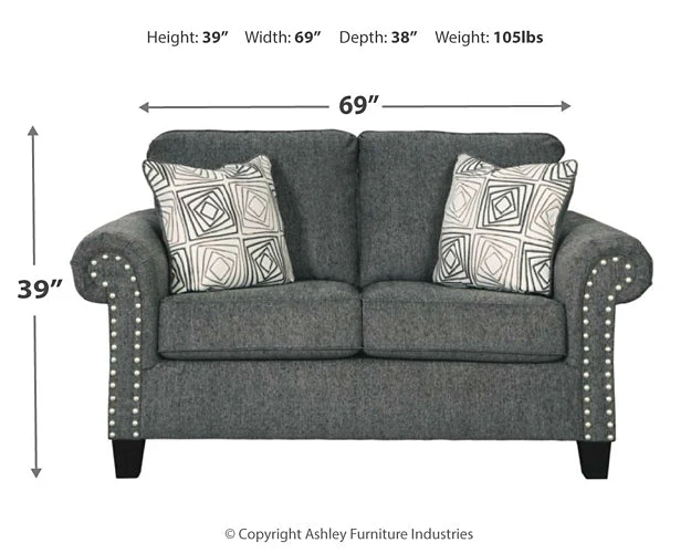 Agleno Loveseat - Image 6