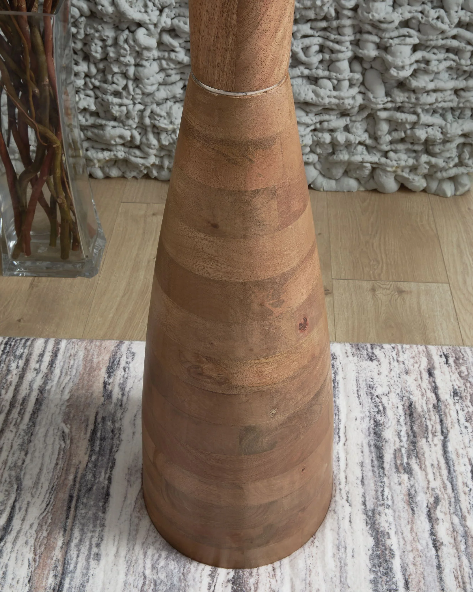 Ailsa - Wood Floor Lamp - Natural Brown - Image 4