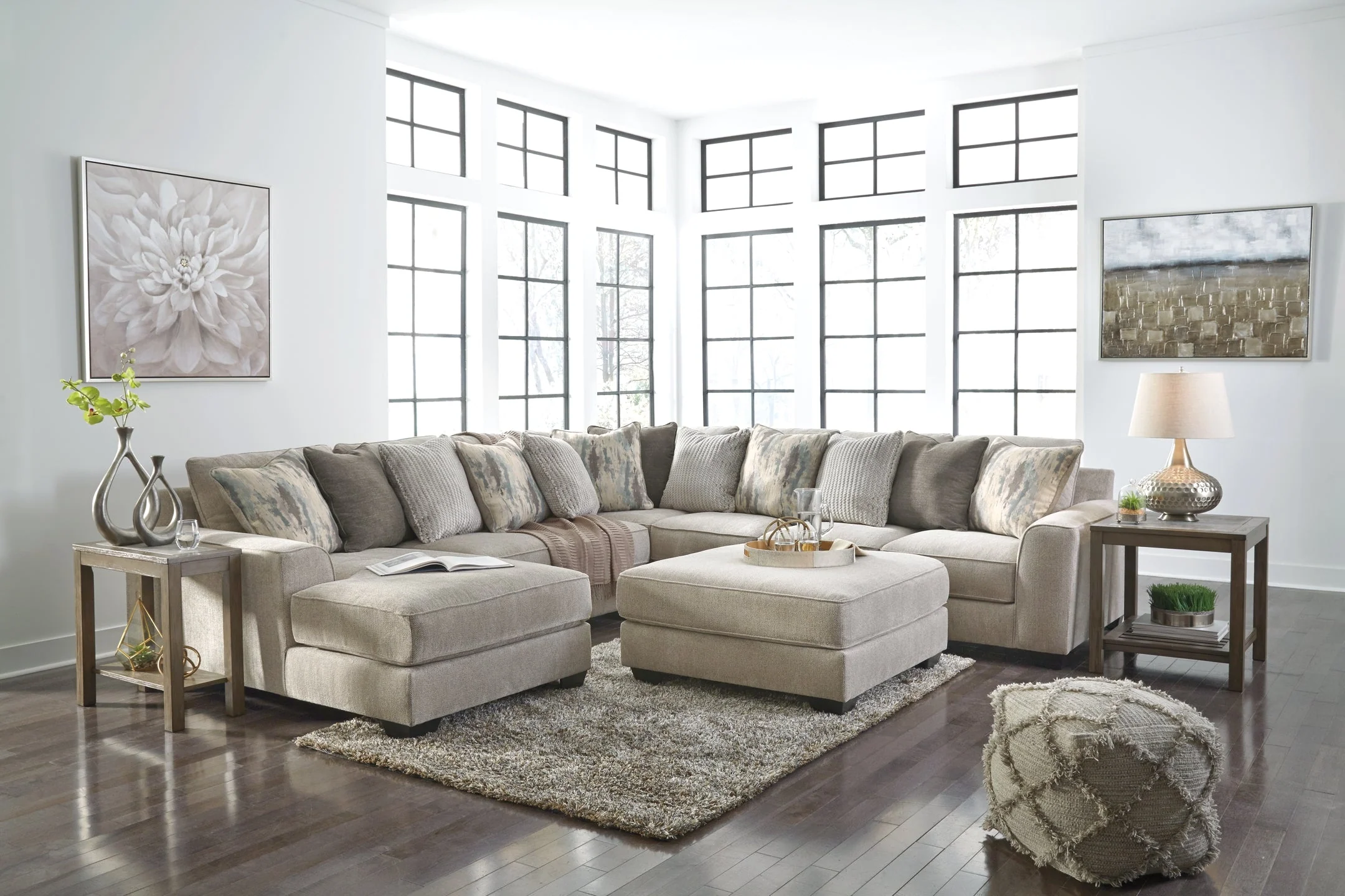 Ardsley 4-Piece Sectional with Chaise - Image 7