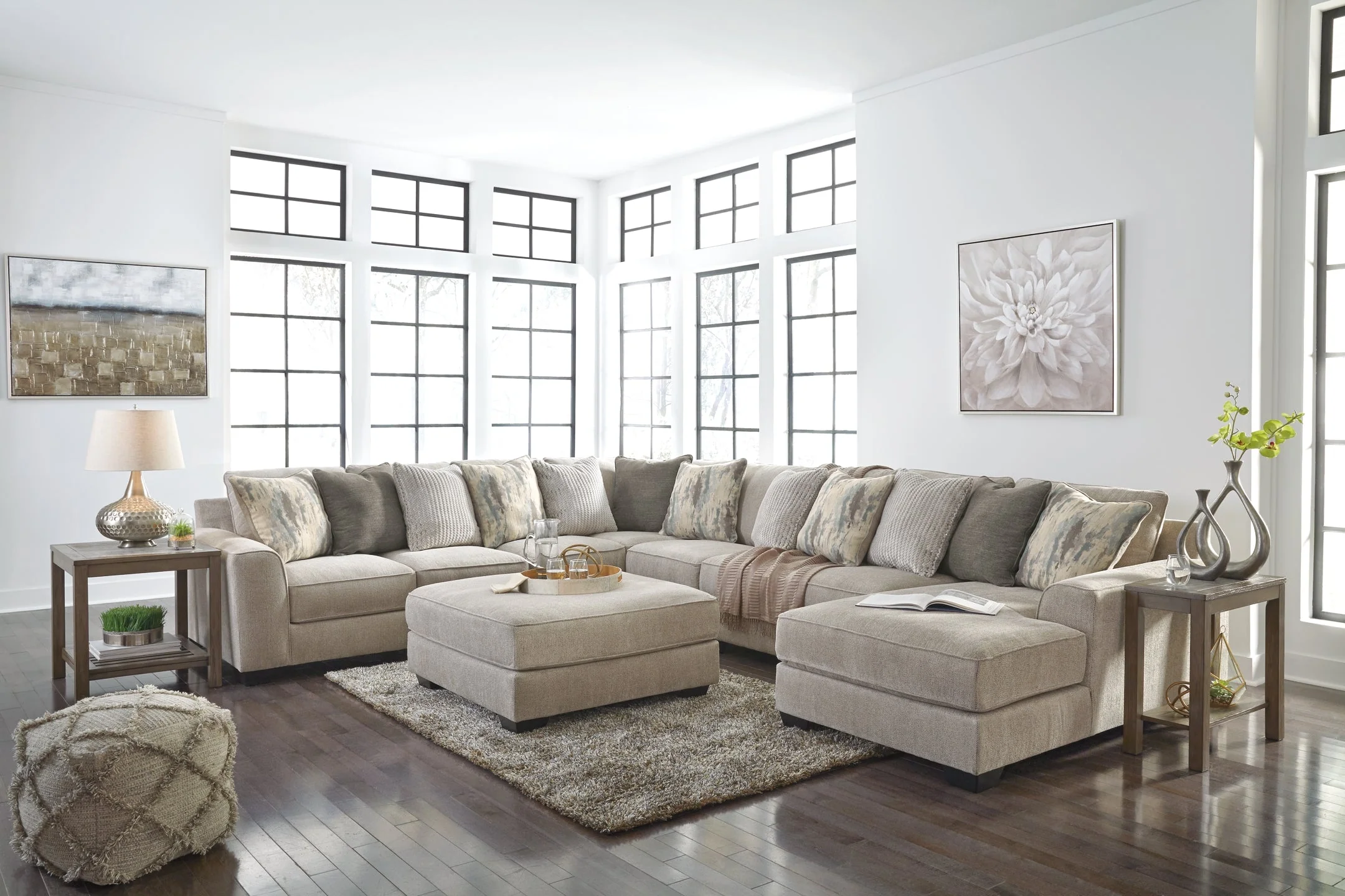 Ardsley 5-Piece Sectional with Chaise - Image 7