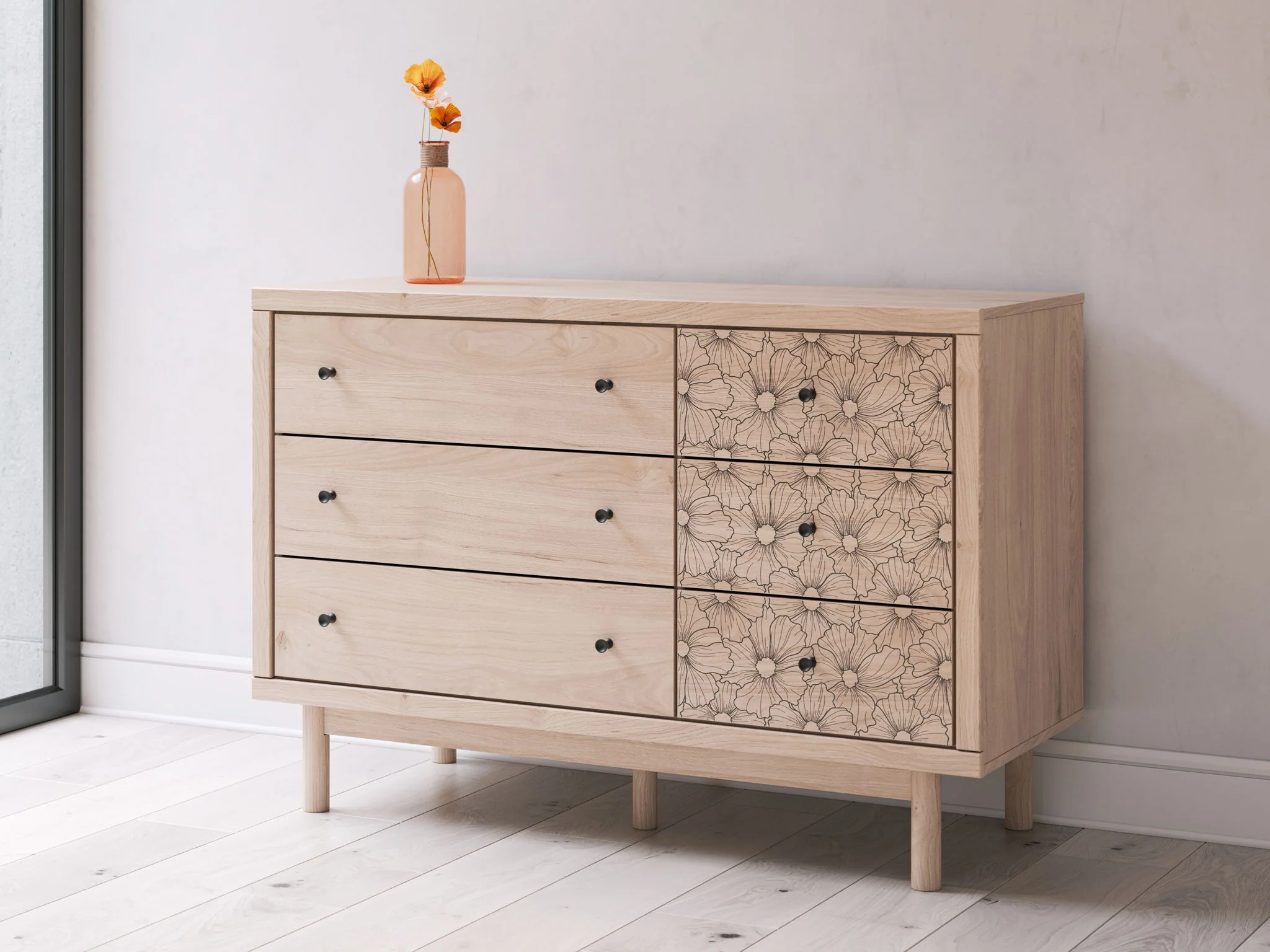 Arloster - Six Drawer Dresser - Image 6