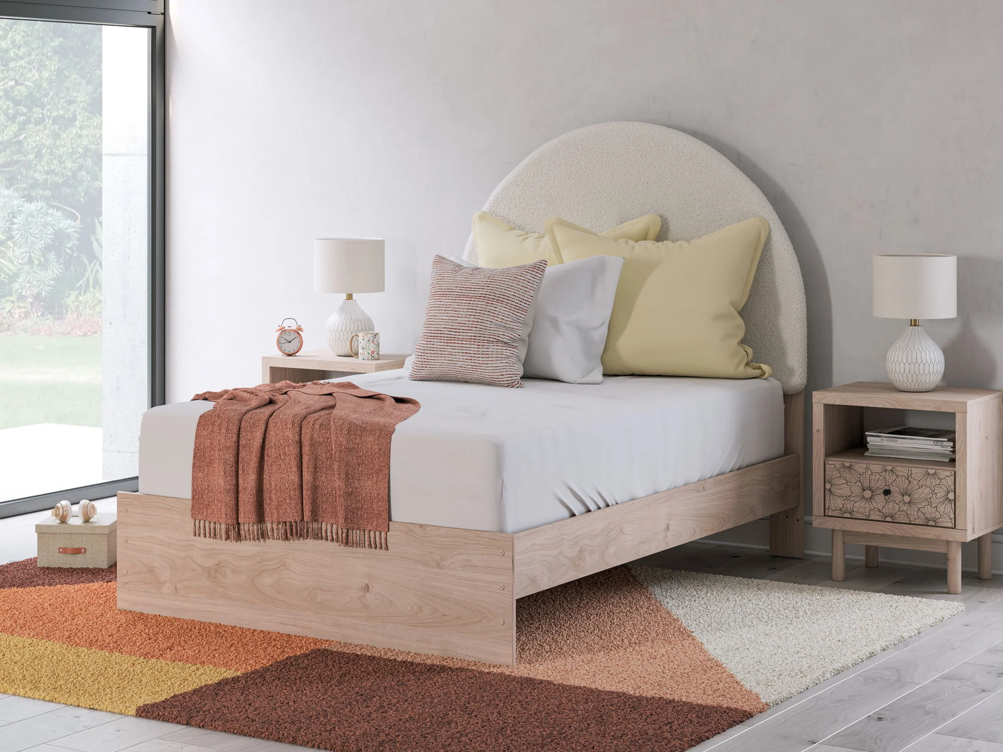 Arloster - Upholstered Panel Bed - Image 17