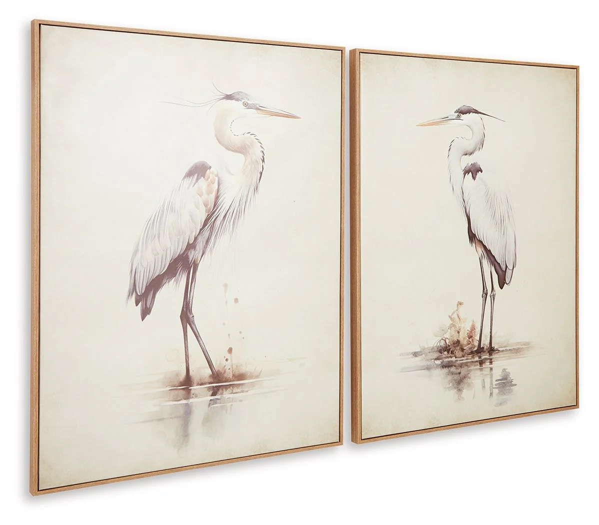 Aubinell - Wall Art Set (Set of 2) - Beige - Image 4