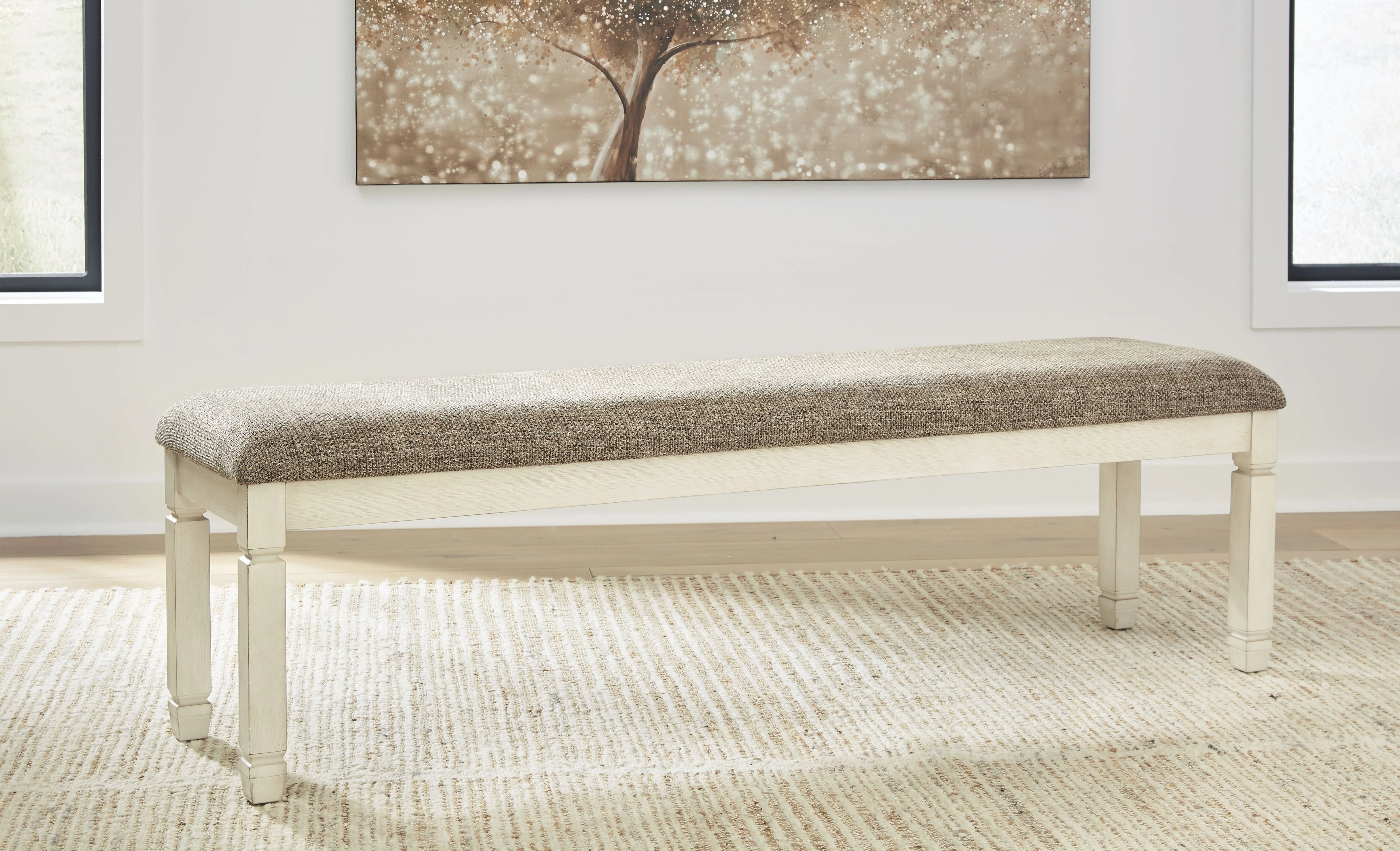 Bolanburg - Extra Large UPH DRM Bench - Brown / Beige - Image 4
