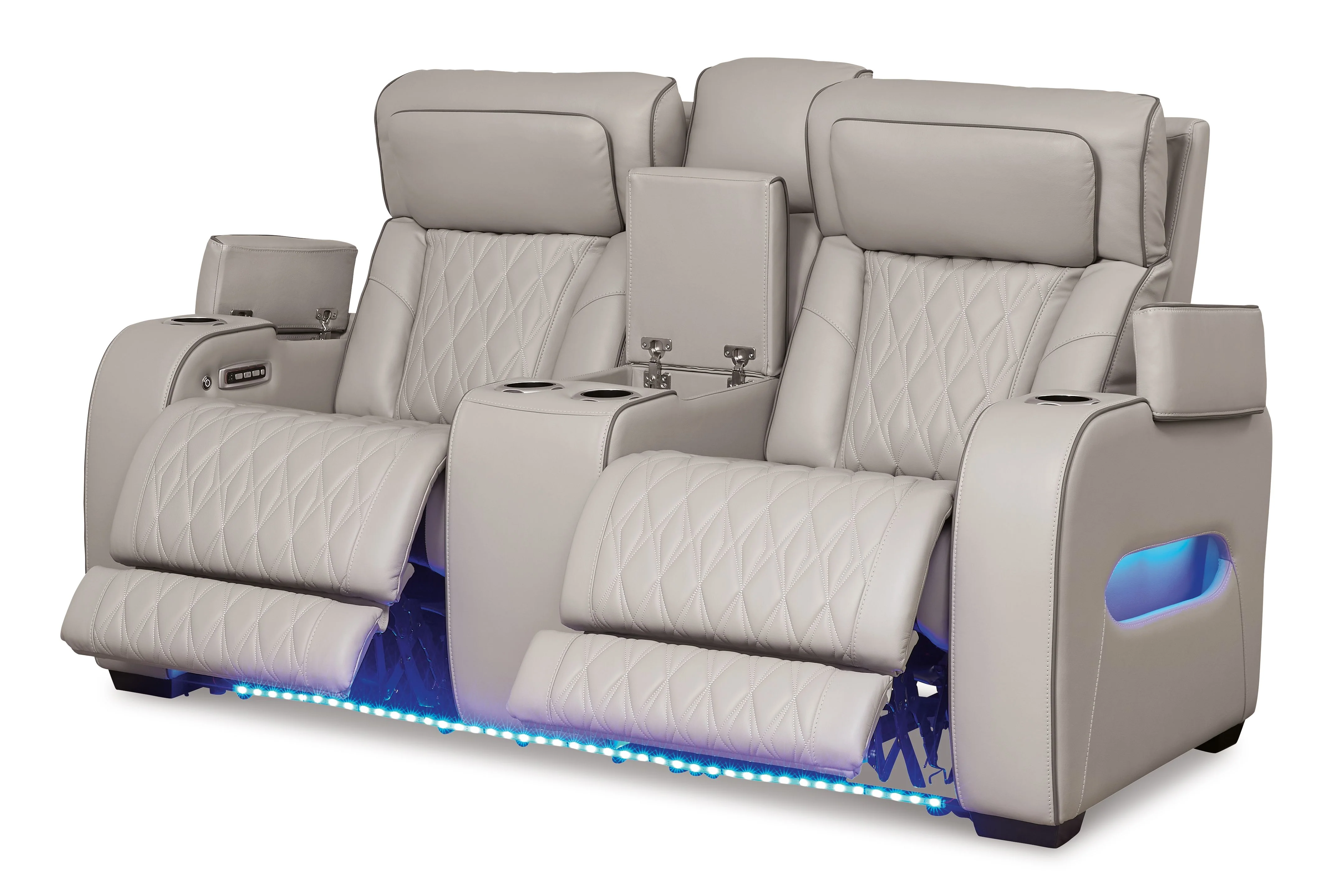 Boyington - Power Reclining Loveseat With Console/Adj Hdrst - Image 7
