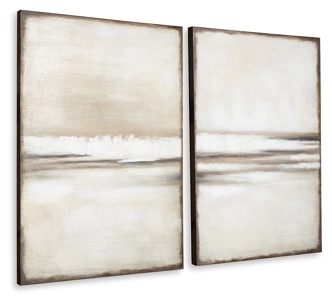 Brockdunn - Wall Art Set (Set of 2) - Tan / Brown - Image 4