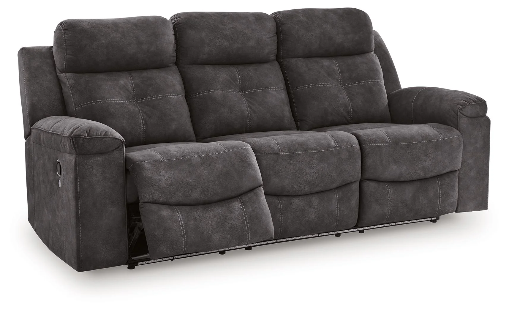 Brysonview - Reclining Sofa - Charcoal - Image 2