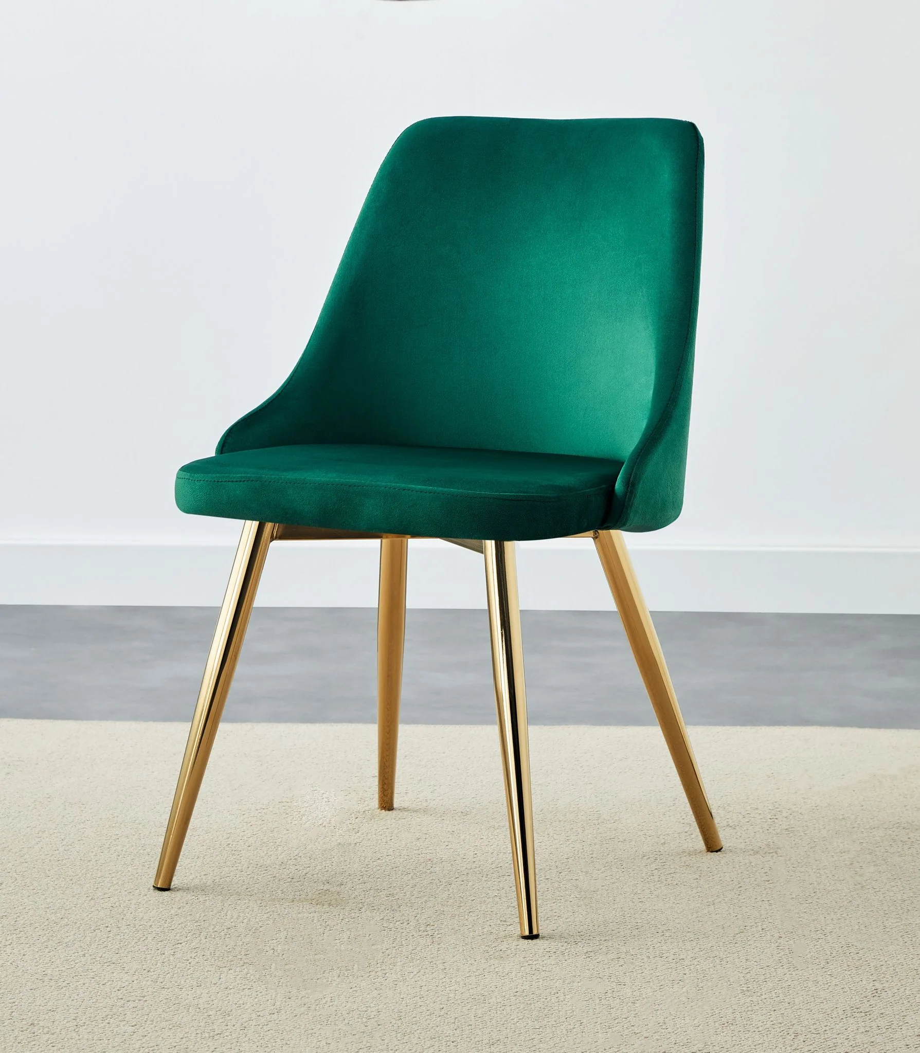 Celeste Box of 2 Green Dining Chairs - Image 3