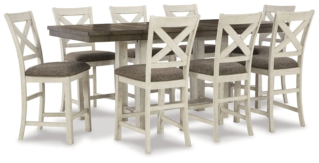 Brewgan Counter Height Dining Table and 8 Barstools - Image 3