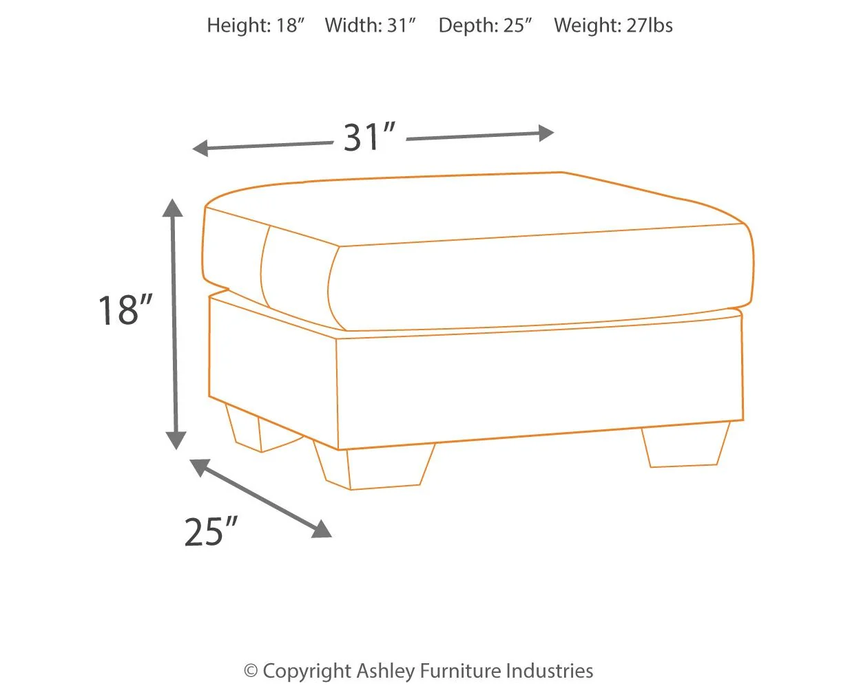 Darcy - Ottoman - Image 4