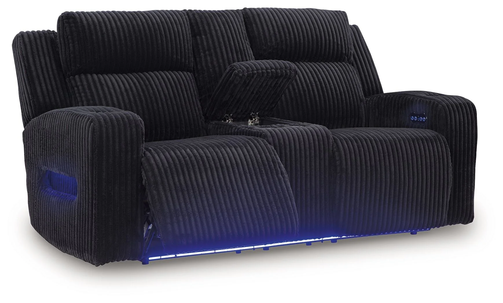 Forest Lake - Power Reclining Loveseat With Console / Adj Headrest - Image 3