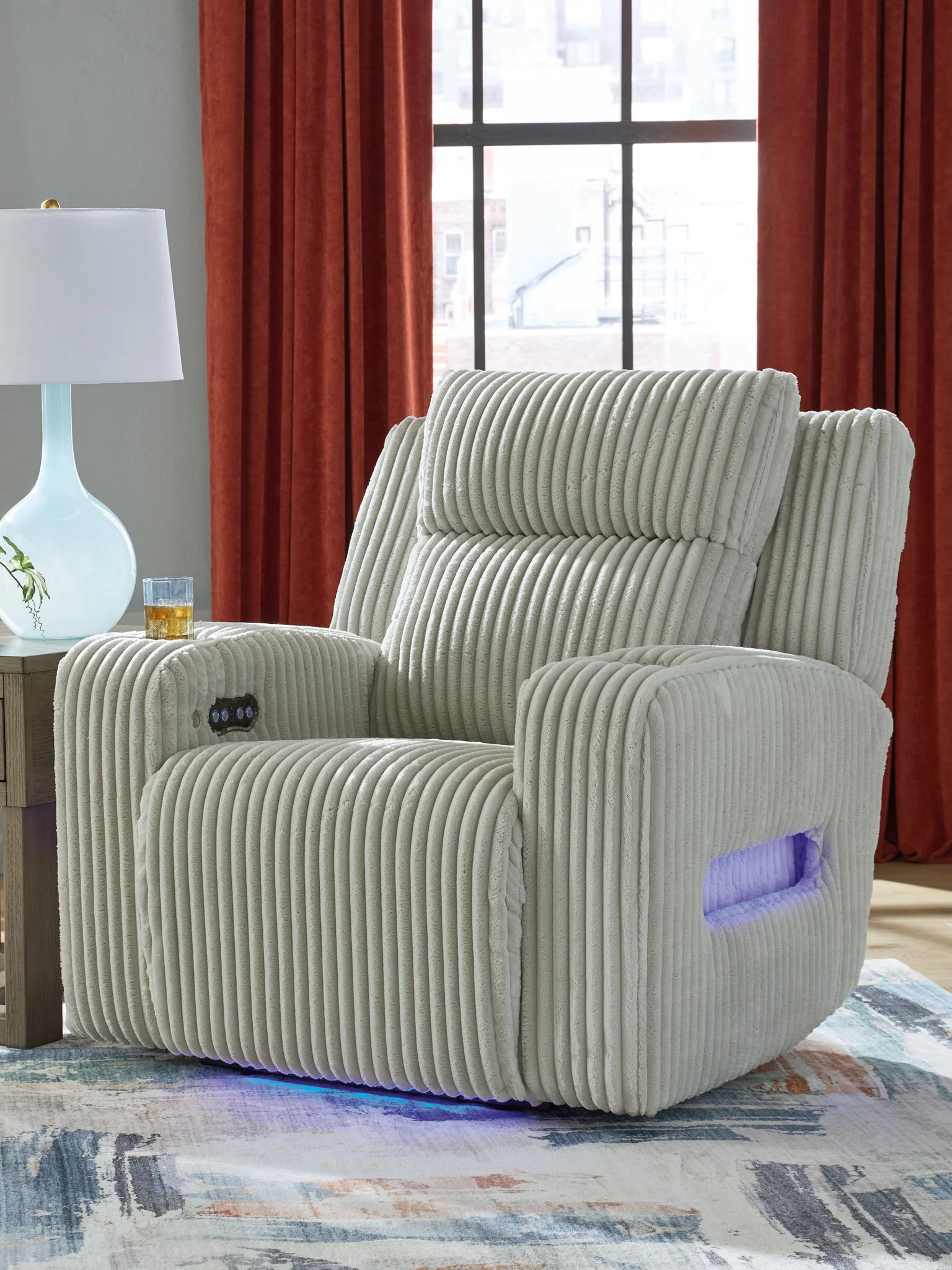 Forest Lake - Recliner With Adj Headrest - Image 3