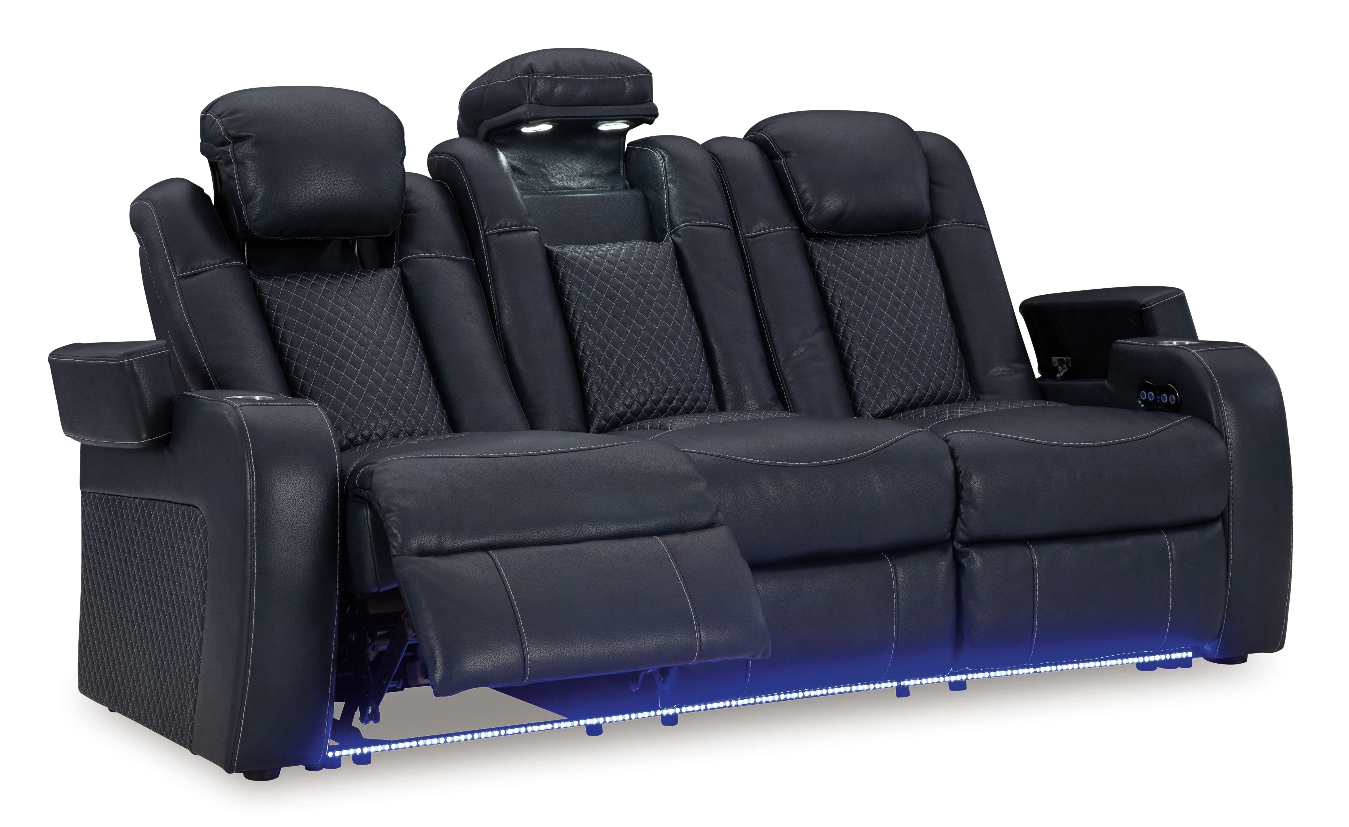 Fyne-dyme - Power Reclining Sofa With Adj Headrest - Image 8