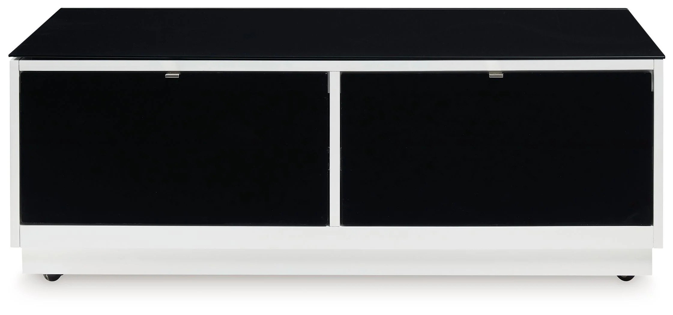 Gardoni - Rectangular Cocktail Table - White / Black - Image 4