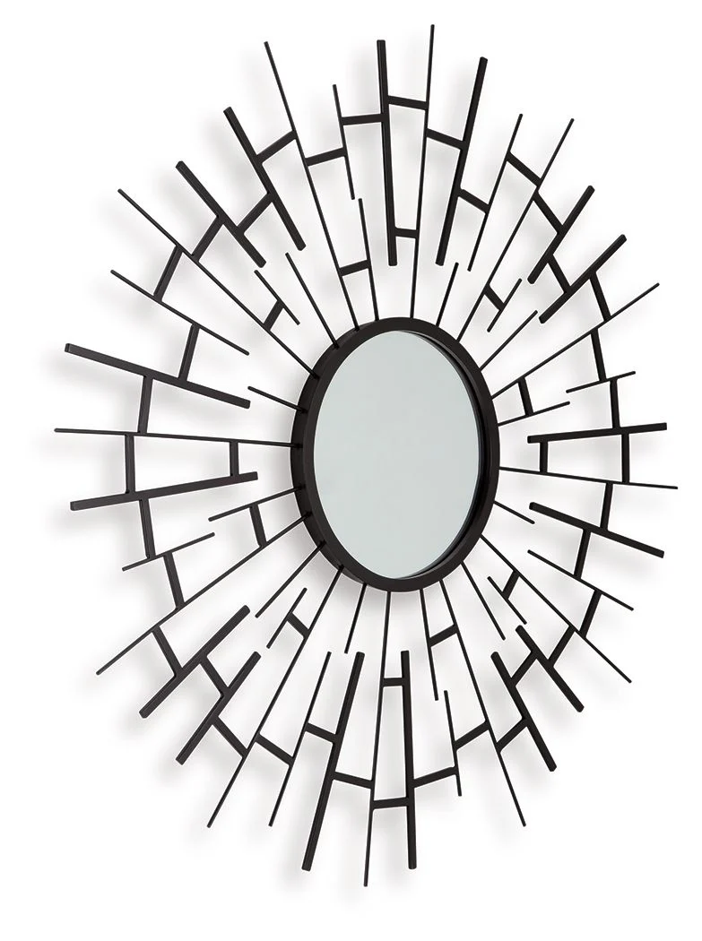 Garrenworth - Accent Mirror - Black - Image 4