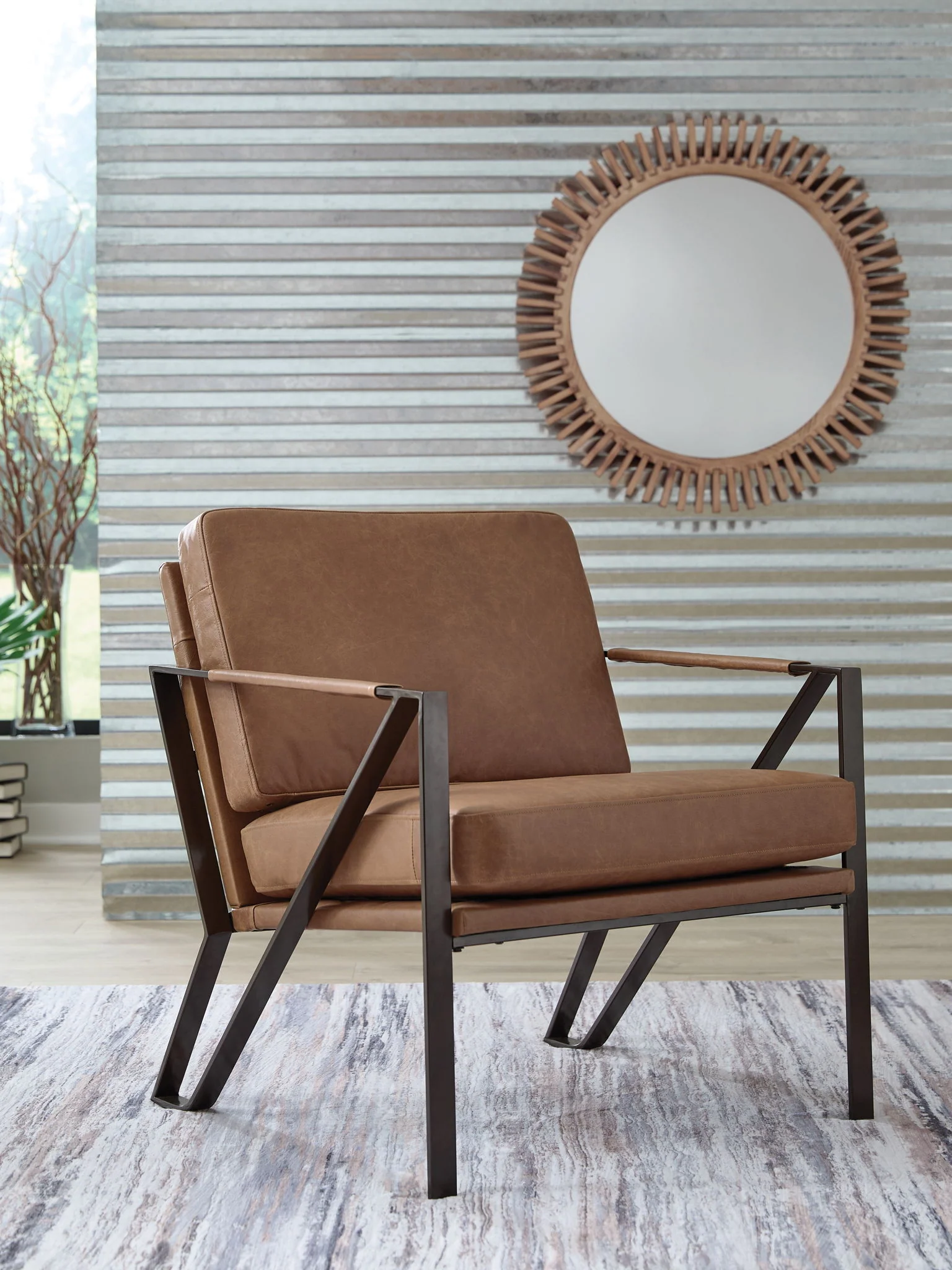 Garronmont - Accent Chair - Caramel - Image 2