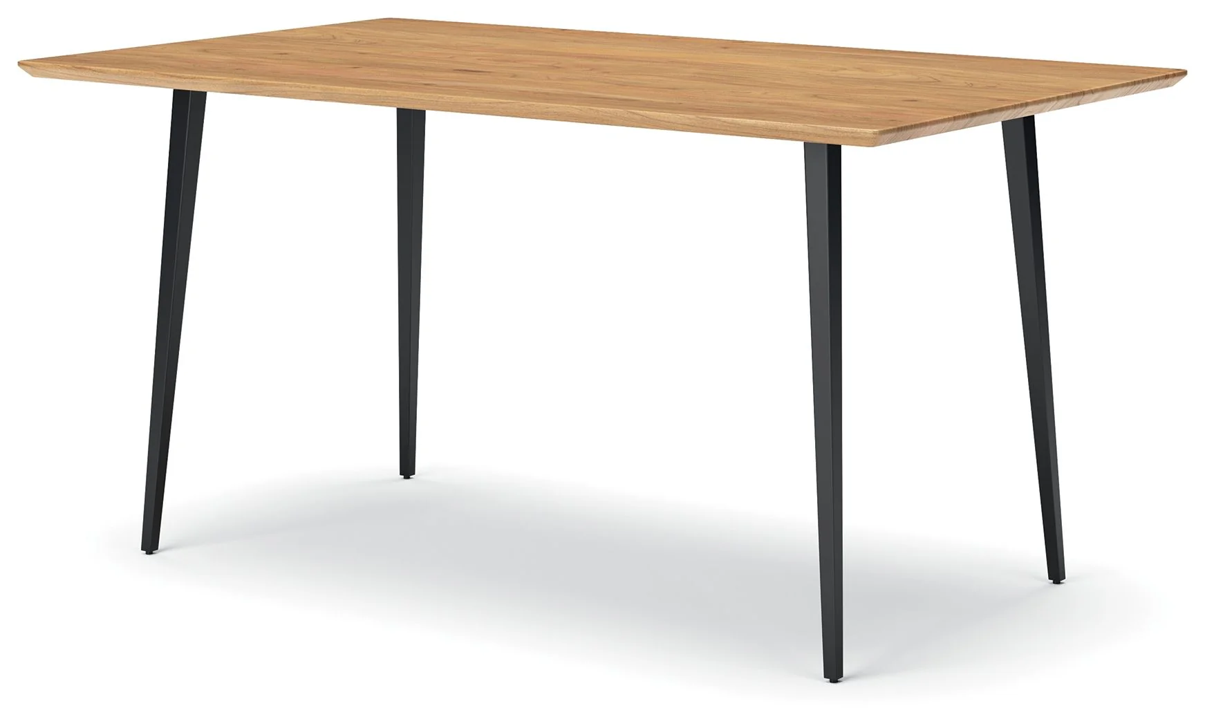Gretlynn - Rectangular Dining Room Table - Black / Natural - Image 3