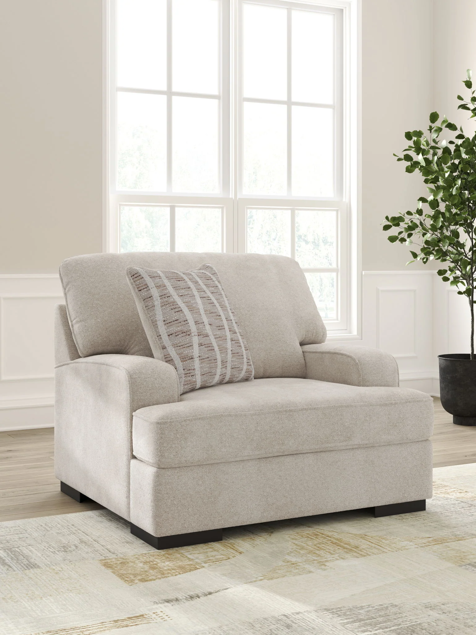 High Profile - Chair and a Half - Taupe - Image 3