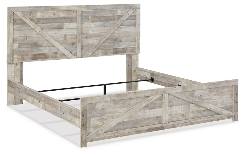 Hodanna King Crossbuck Panel Bed - Image 3