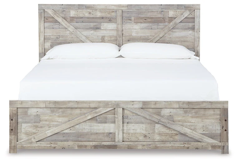 Hodanna King Crossbuck Panel Bed - Image 4
