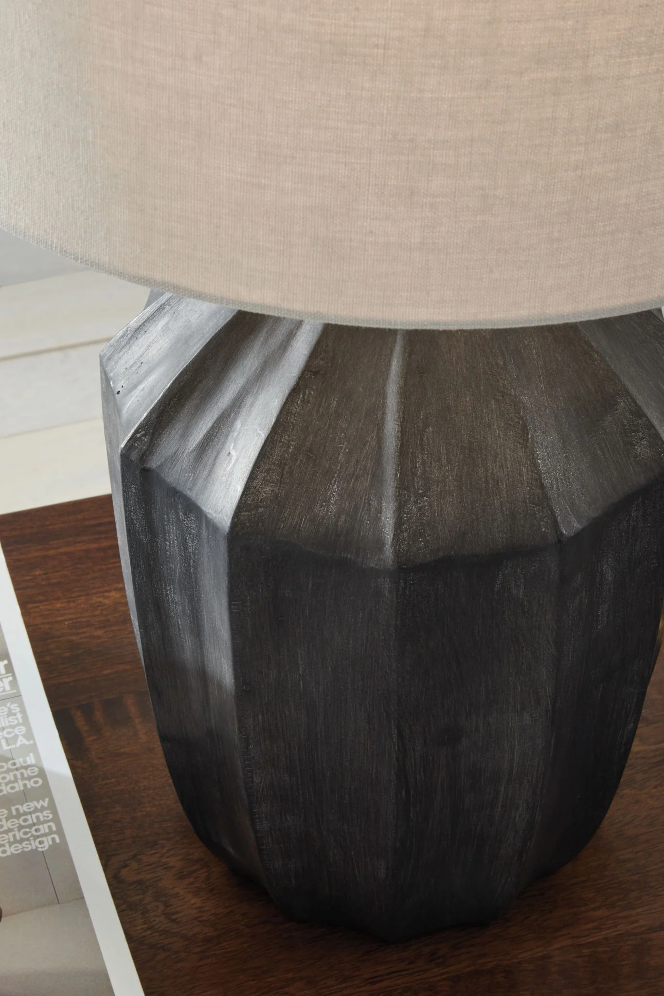 Jilton - Poly Table Lamp - Black - Image 2