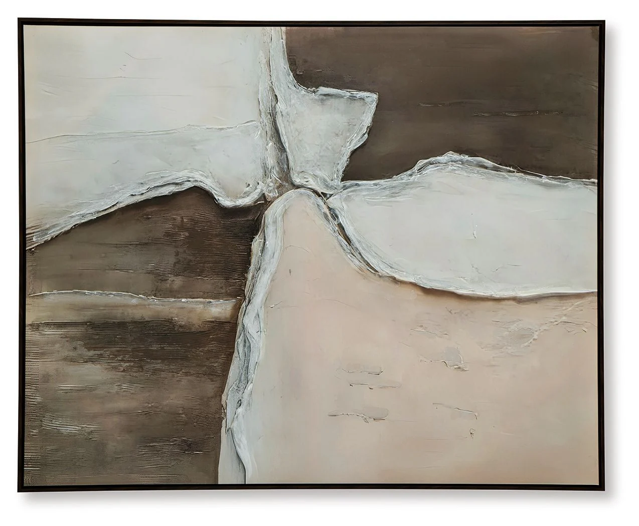 Junward - Wall Art - Brown / Tan / White - Image 4