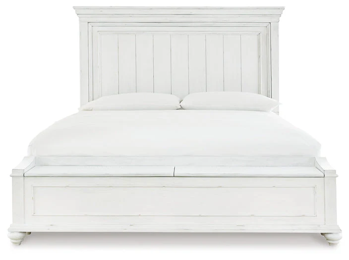 Kanwyn Queen Panel Bed with Storage Bench - Image 12