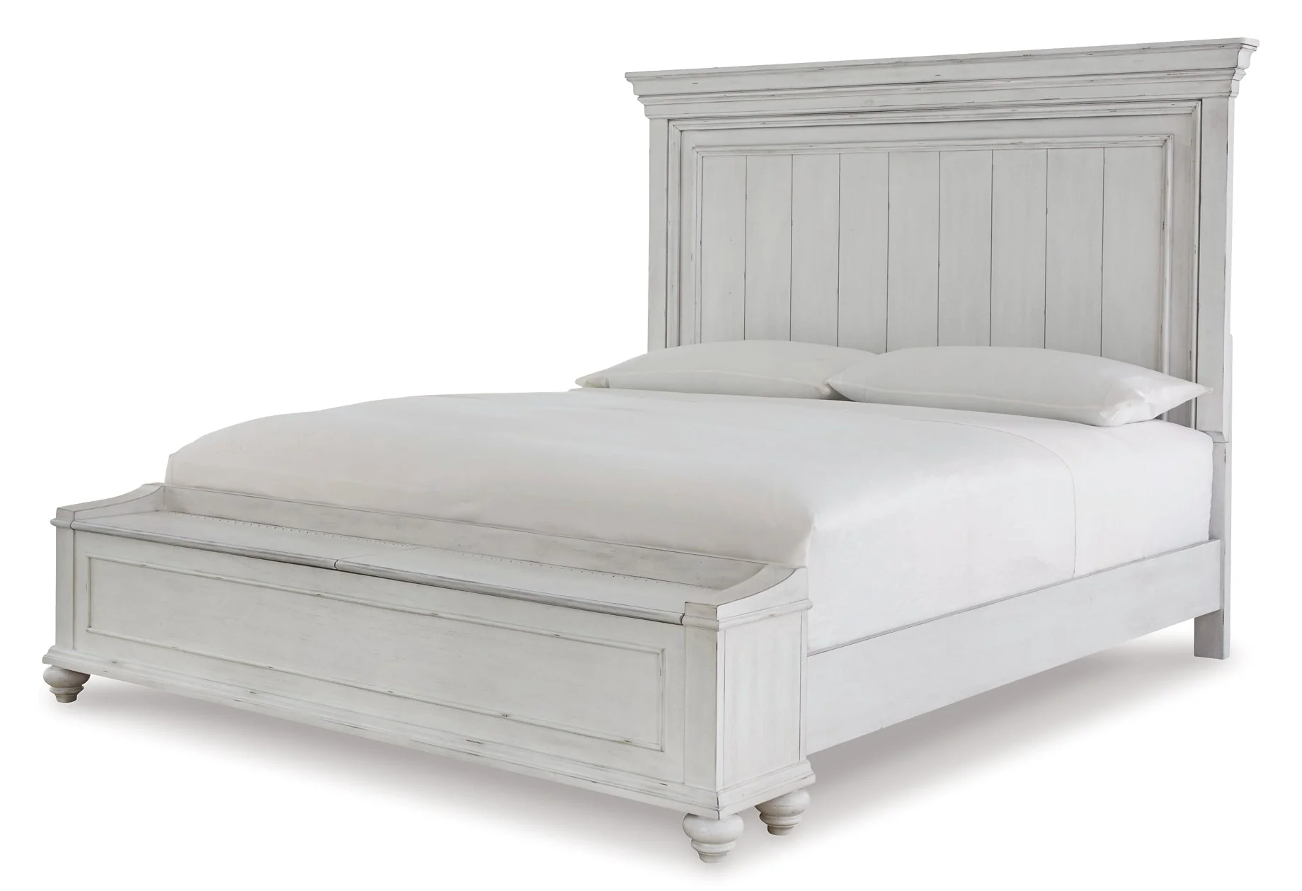 Kanwyn King Panel Bed with Storage with Dresser - Image 5
