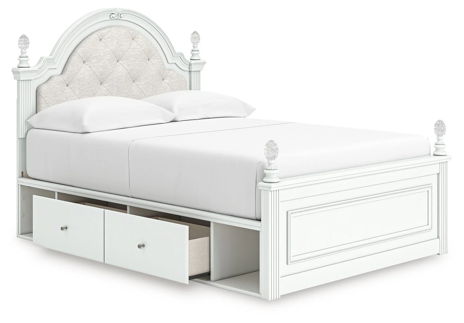 Kozlani - Upholstered Panel Storage Bed - Image 4