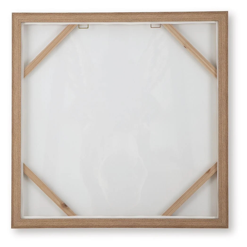 Landerton - Wall Art - Brown / Blue / White - Image 4