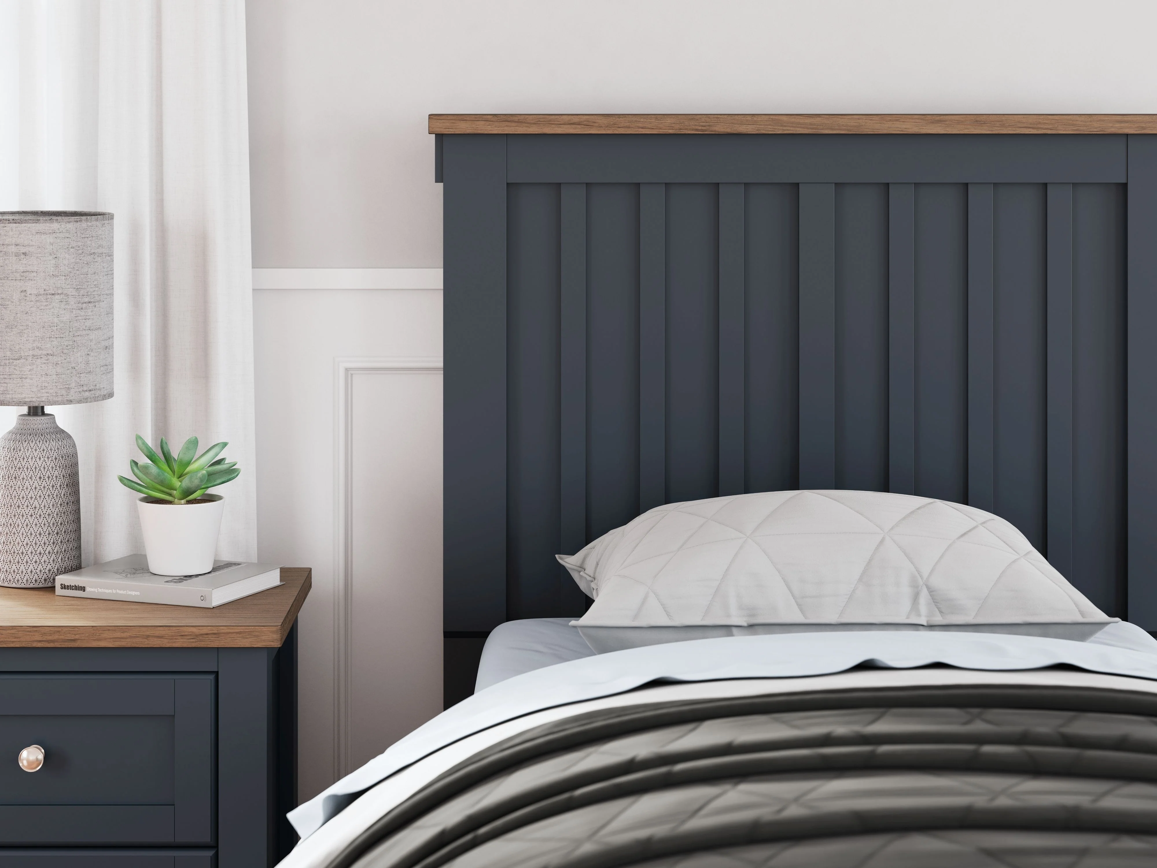 Landocken - Panel Headboard - Image 2
