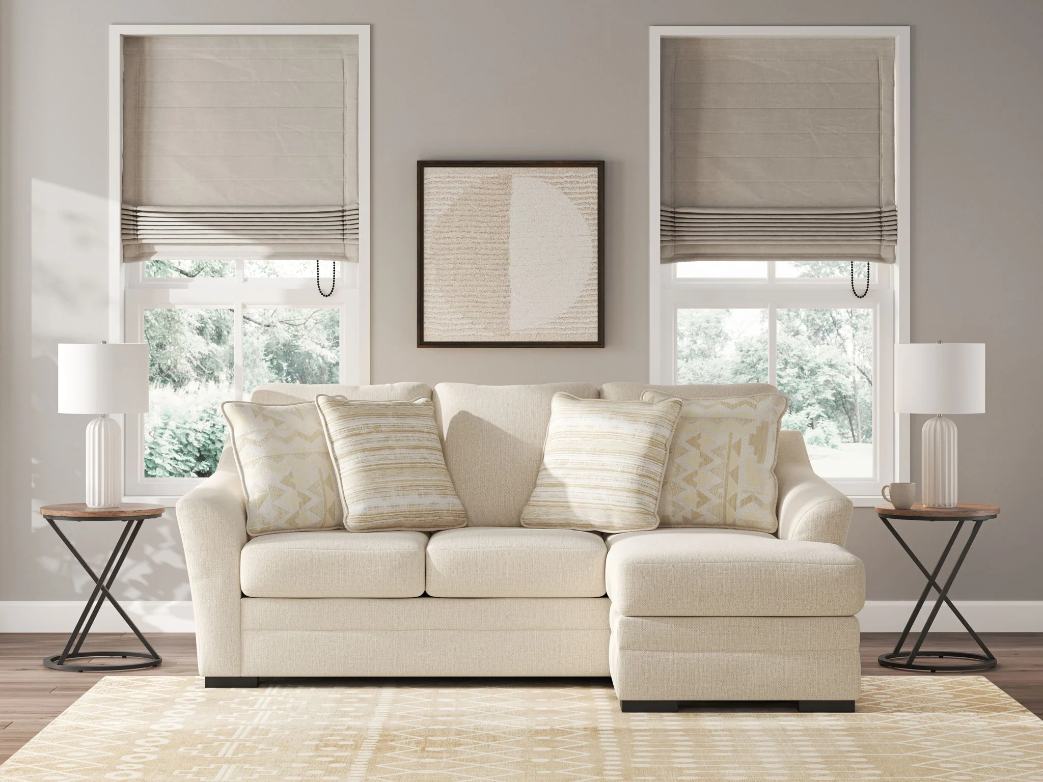 Lango - Sofa Chaise - Jute - Image 4