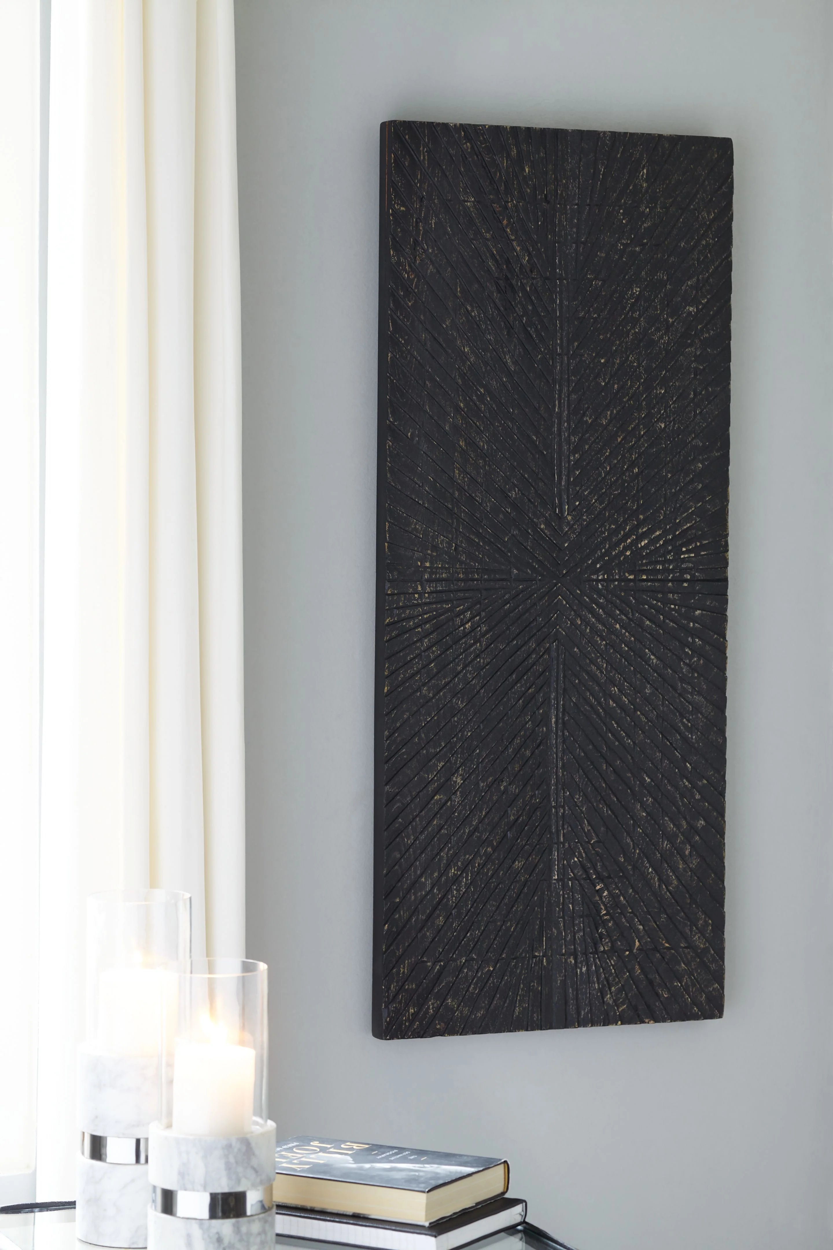 Lenora - Wall Decor - Antique Black - Image 2