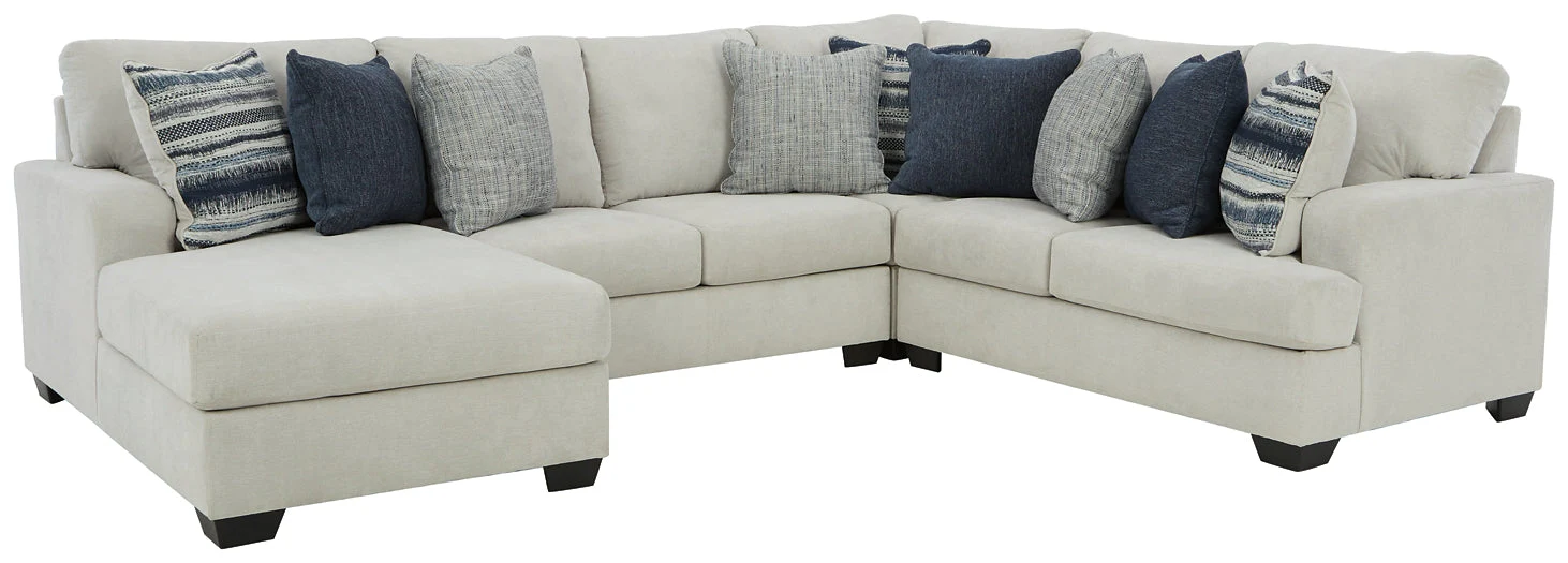 Lowder 4-Piece Sectional with Chaise - Image 2
