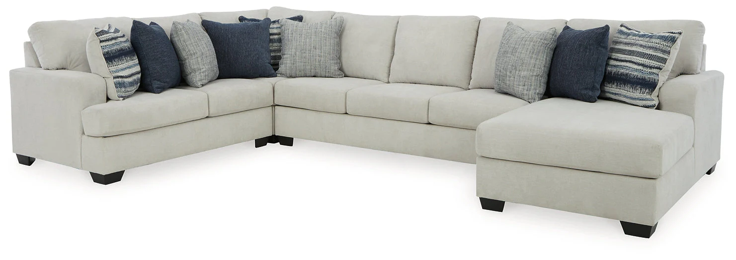 Lowder 4-Piece Sectional with Chaise - Image 2