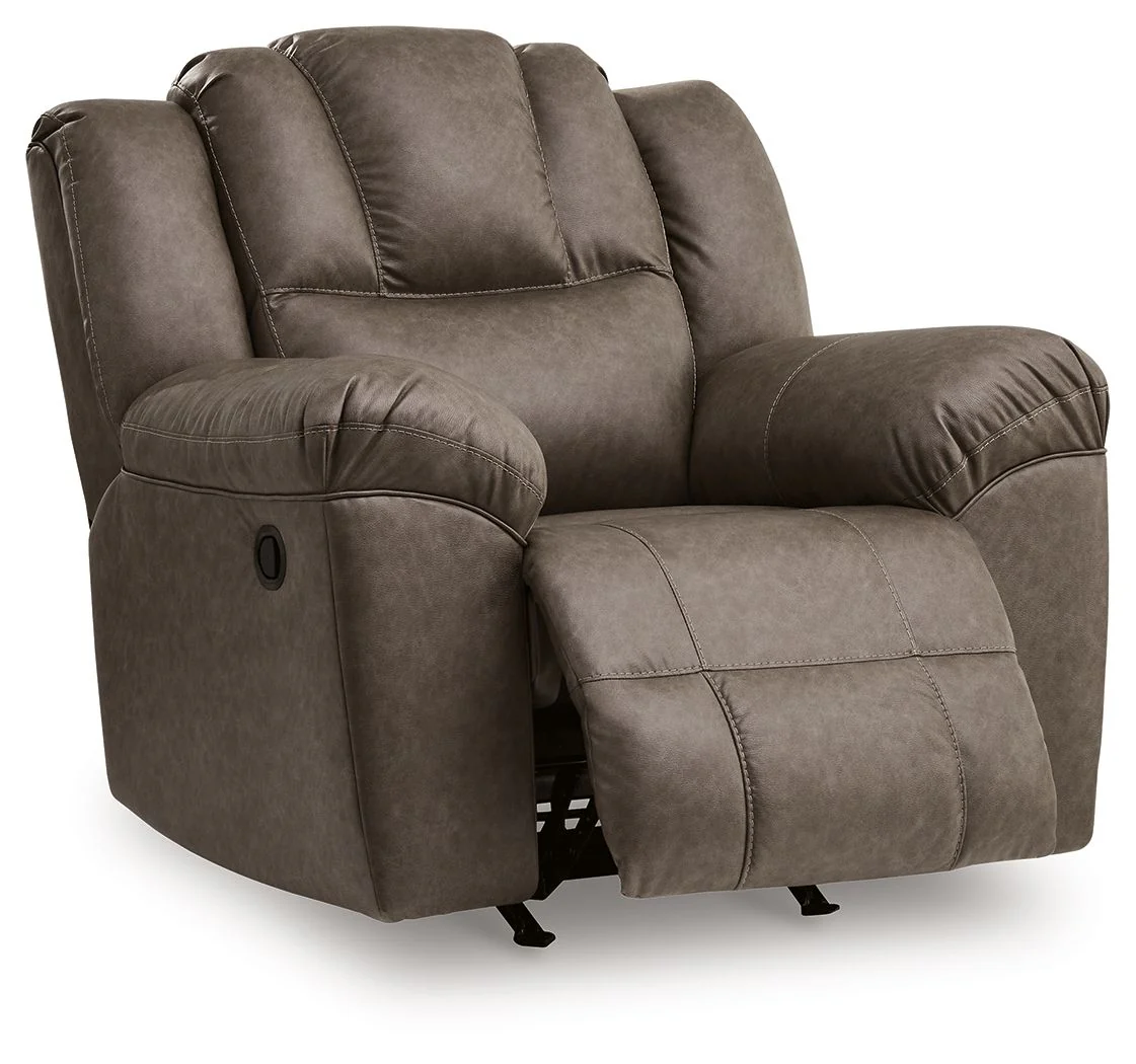 Lowilla - Rocker Recliner - Driftwood - Image 2