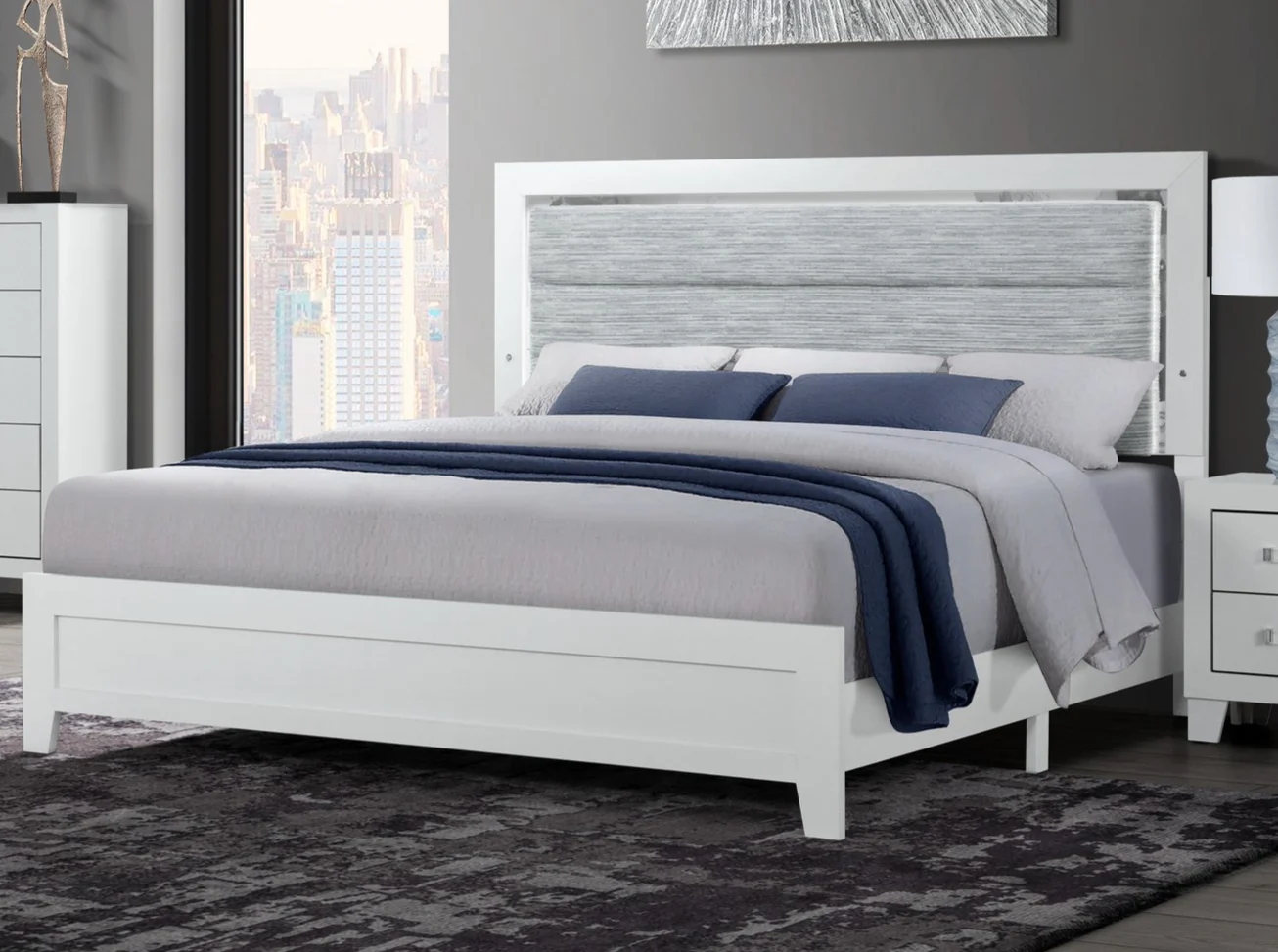 Lucia King Bed Frame - Image 3