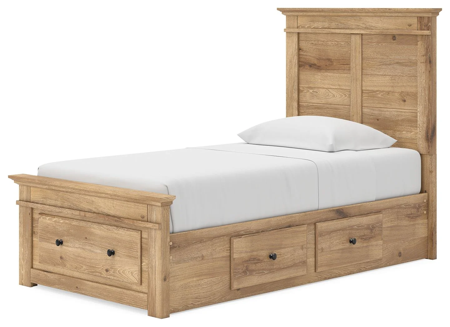 Makidern - Panel Storage Bed With 2 Under Bed Storage Units - Image 24