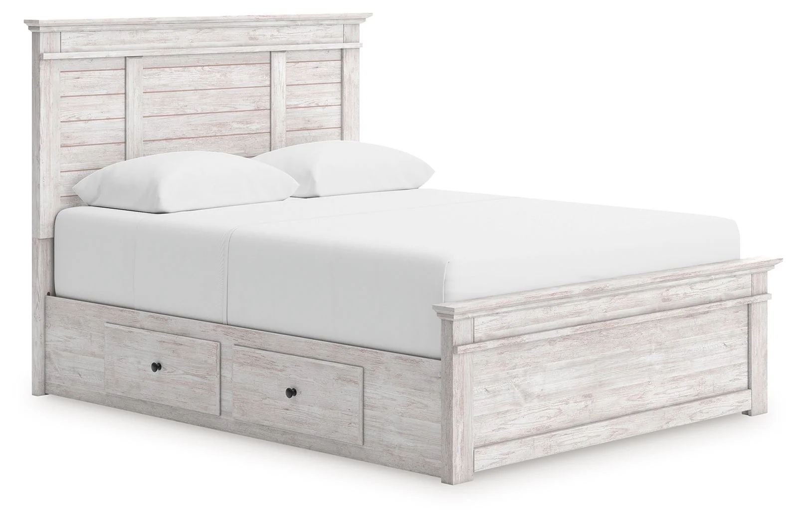 Makidern - Panel Storage Bed With Under Bed Storage Unit - Image 4