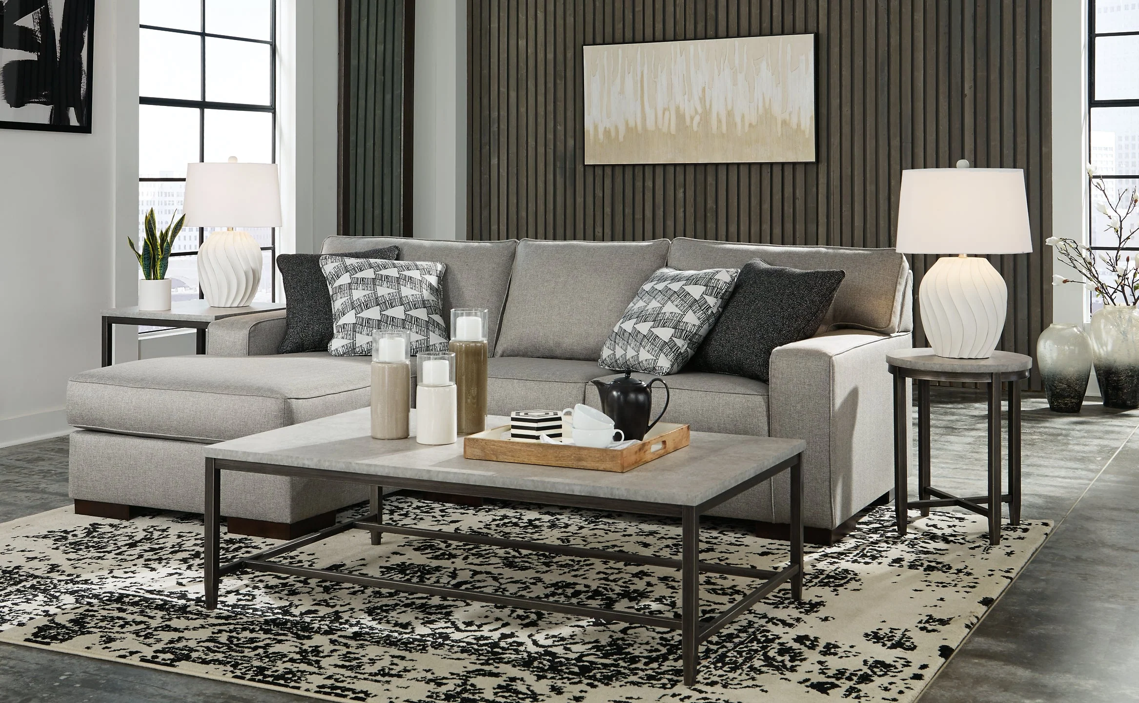 Marsing Nuvella 2-Piece Sectional with Chaise - Image 3