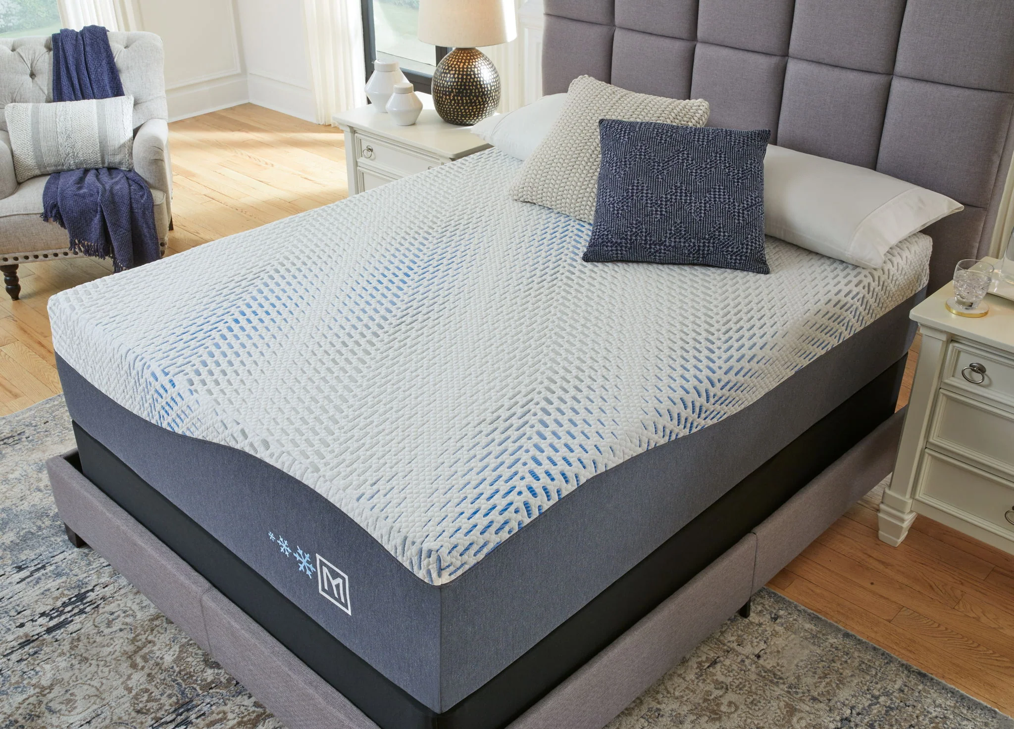 Millennium - Cushion Firm Gel Hybrid Mattress, Foundation - Image 4