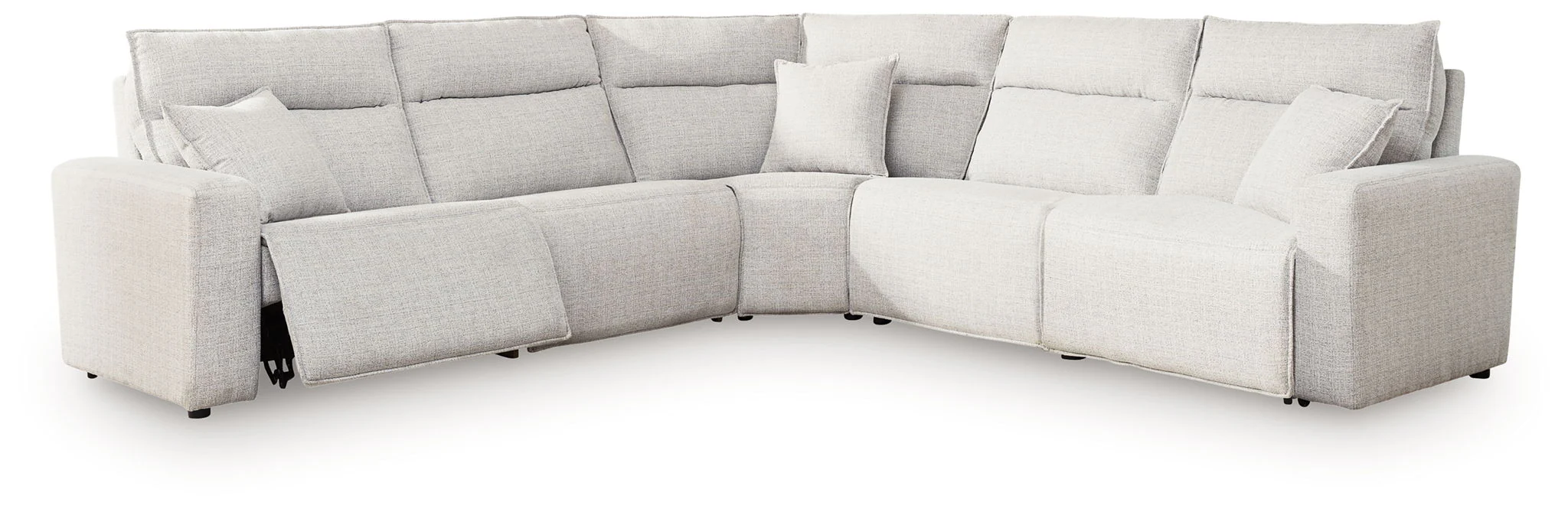 Modmax II - Reclining Sectional - Stone - Image 7