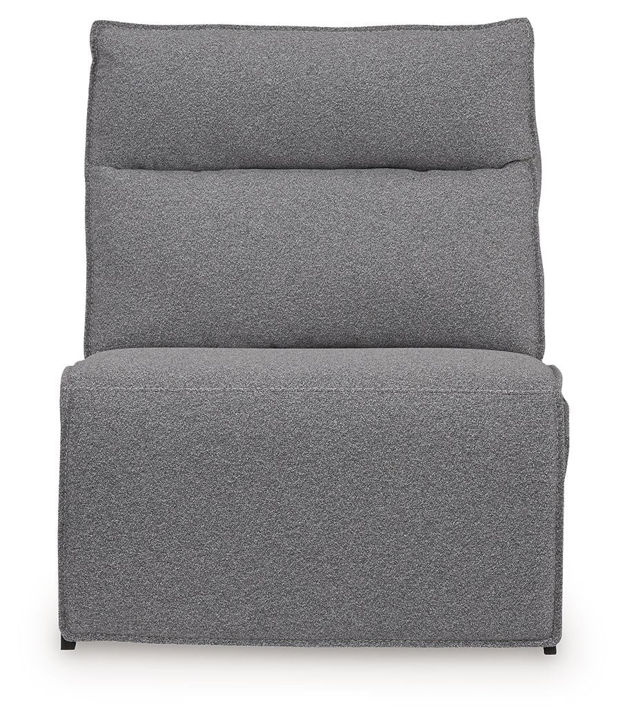 Modmax II - Reclining Sectional - Salt And Pepper - Image 47