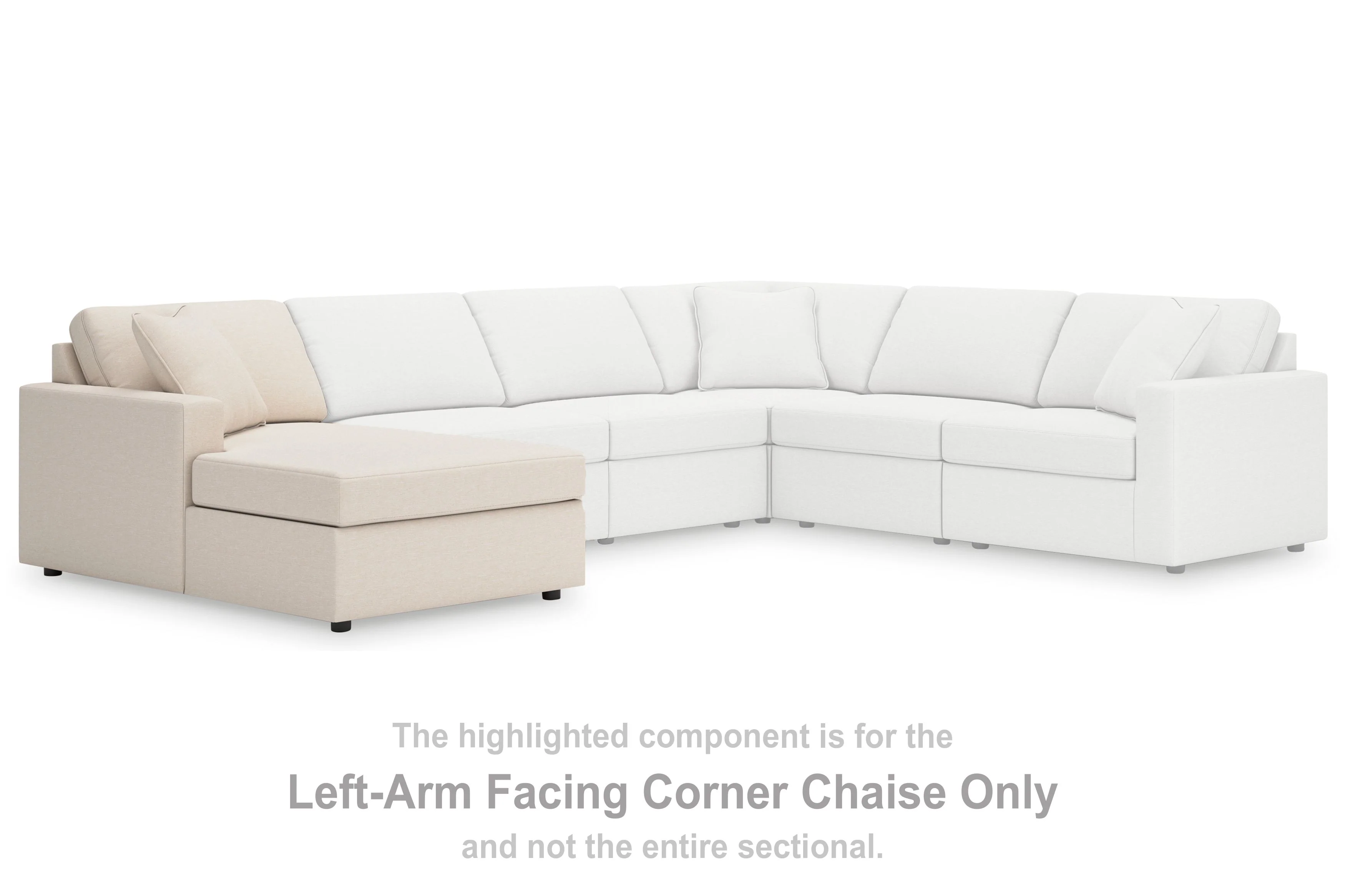 Modmax - Sectional - Oyster - Image 98