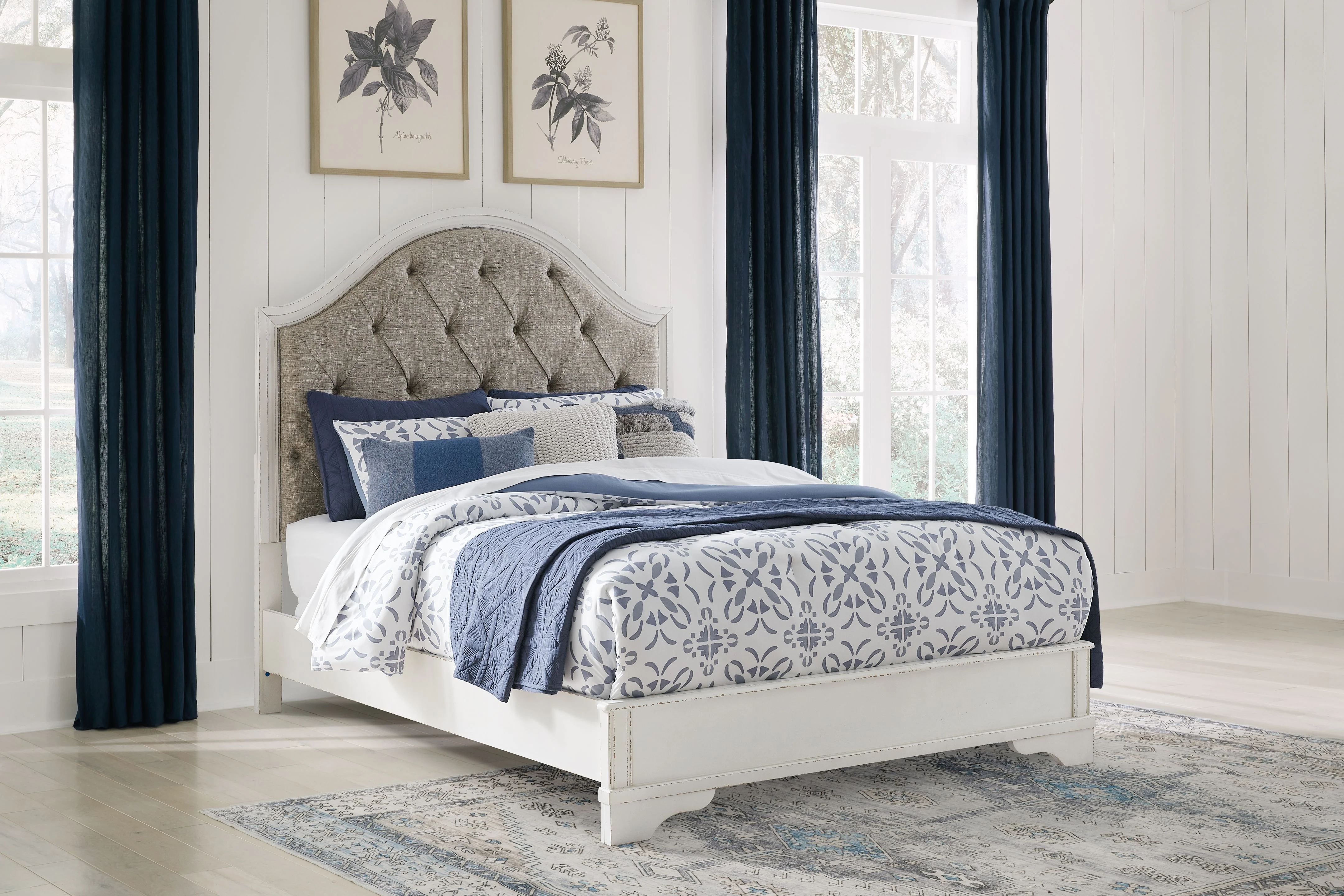 Blendon - Upholstered Panel Bed - Image 3