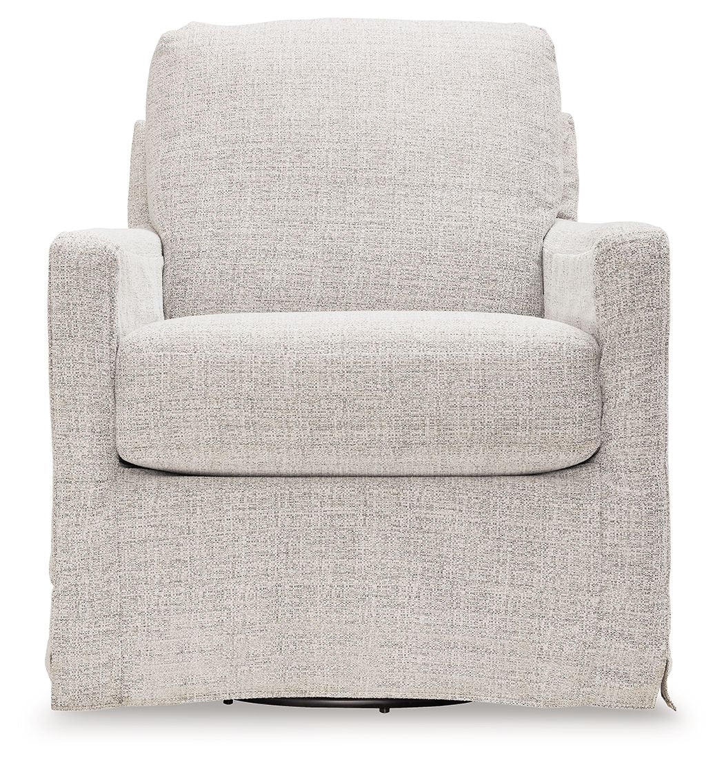 Nenana Next-Gen Nuvella - Swivel Glider Accent Chair - Image 6