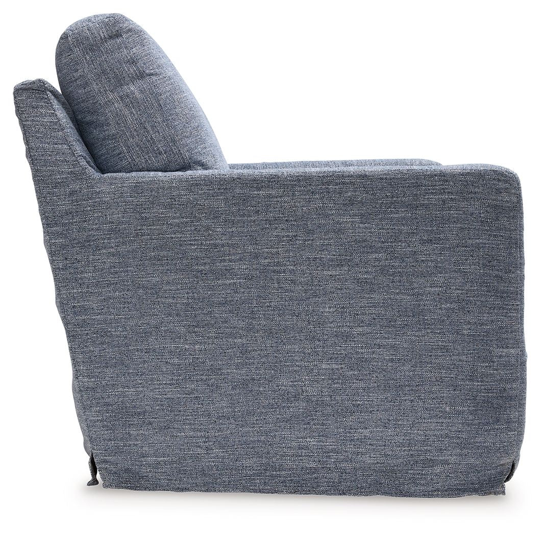 Nenana Next-Gen Nuvella - Swivel Glider Accent Chair - Image 8